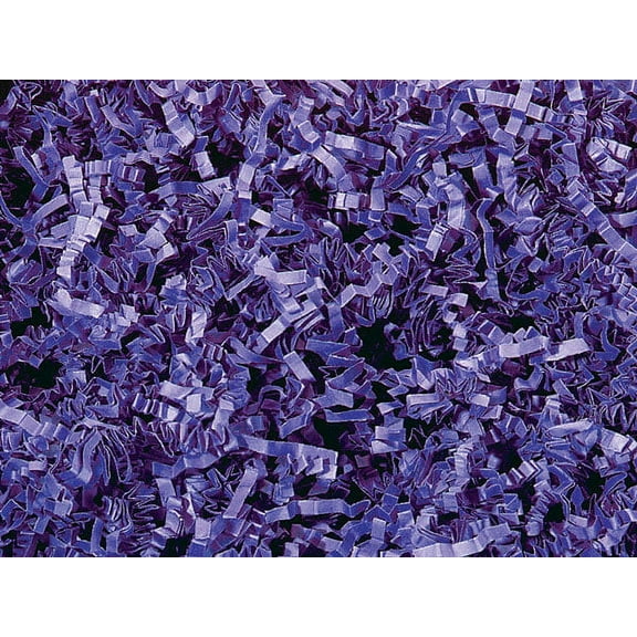 Pack of 1, Purple Crinkle Cut Paper Shred 40 Lb Spring-Fill Shred for Baskets, Basket Boxes, Bags, Containers & Nested Boxes