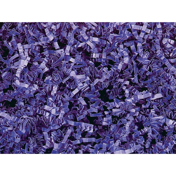Pack of 1, Purple Crinkle Cut™ Paper Shred 40 Lb Spring-Fill Shred for Baskets, Basket Boxes, Bags, Containers & Nested Boxes