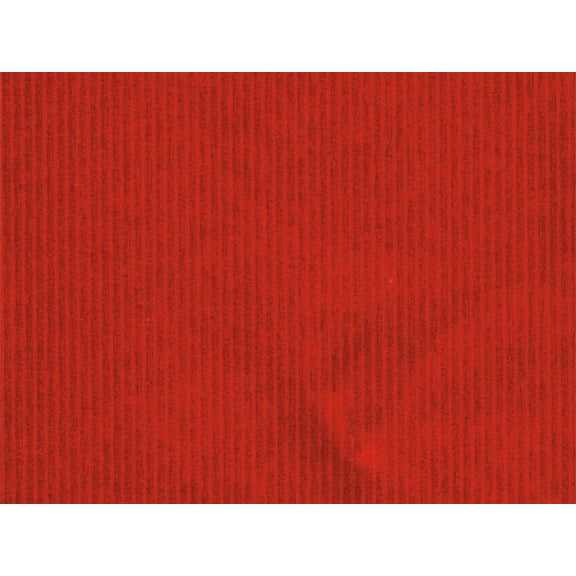 Pack of 1, Red Foil Emb #87 30" x 417' Half Ream Gift Wrap (Foil) for Holiday, Party, Kids' Birthday, Wedding & Special Occasion Packaging