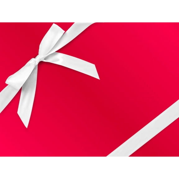 Pack of 1, Red Metal 30" x 833' Full Ream Gift Wrap (Metallized) for Holiday, Party, Kids' Birthday, Wedding & Special Occasion Packaging