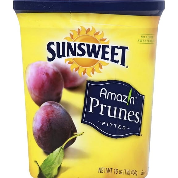 Pack of 1 SUNSWEET Amazin Pitted Prunes, 16 oz