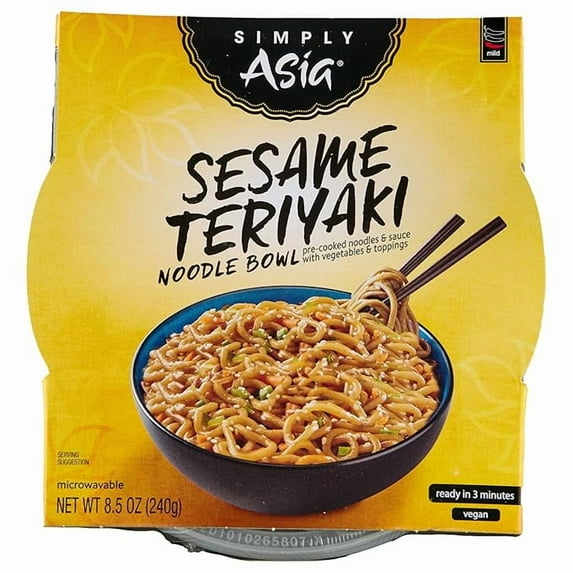 Pack of 1 Sesame Teriyaki Noodle Bowl, 8.5 Oz