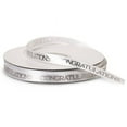 thumbnail image 1 of Pack of 1, Silver Congratulations On White Satin Ribbon, 3/8"x10 Yards for Home Décor Projects, Gift Basket and Package, Made in USA, 1 of 1