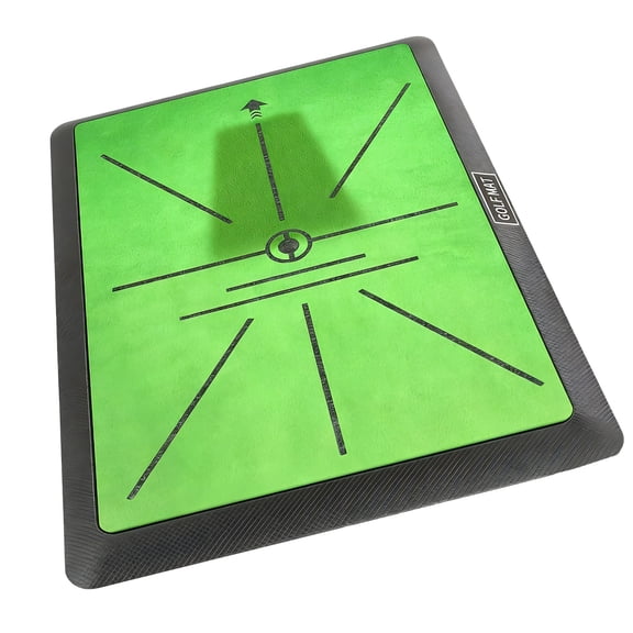 Pack of 1 Slip Golf Training Mat for Putting Swing Practice Trajectory Visual Aid Accuracy Improvement