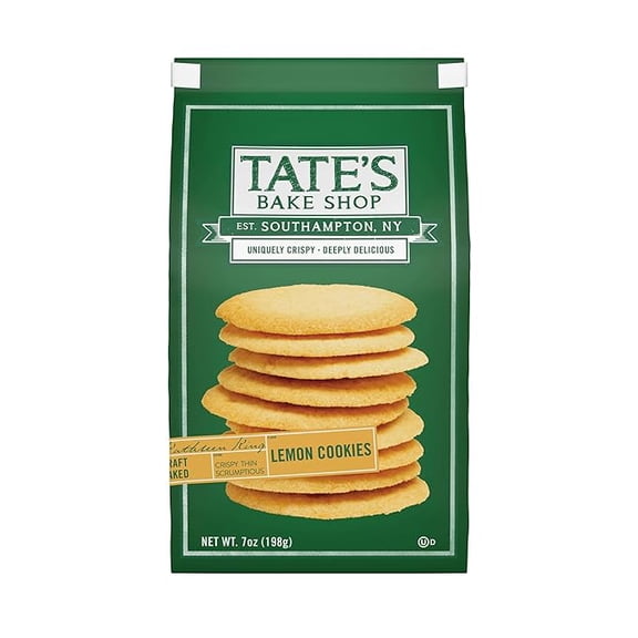 Pack of 1 Tate's Bake Shop Lemon Cookies, 7 oz