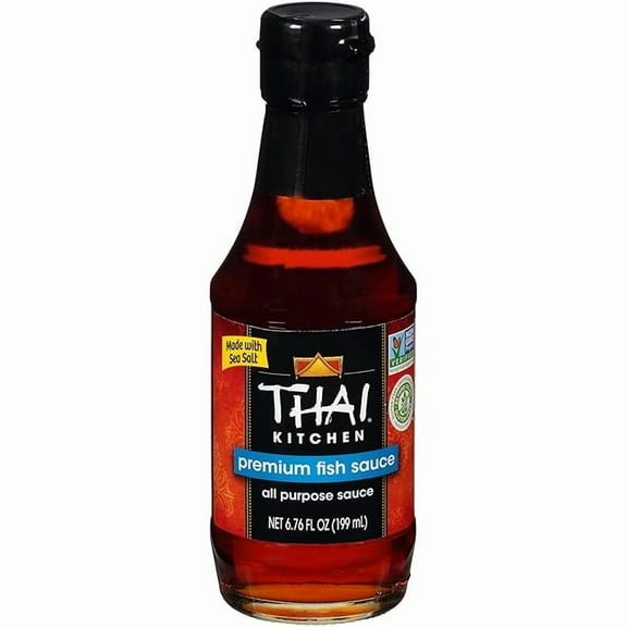 Pack of 1 Thai Kitchen Gluten Free Premium Fish Sauce, 6.76 fl oz