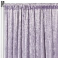 thumbnail image 1 of Pack of 1, Velvet 14Ft H X 52" W Drape/Backdrop Curtain Panel - Wisteria for Tradeshow, Showroom, Birthday Party, Theater Decor, 1 of 1
