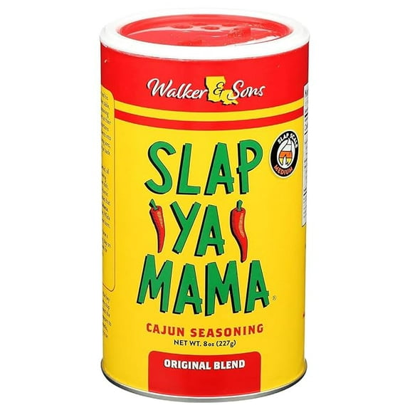 Pack of 1 Walker & Sons Slap Ya Mama, Cajun Seasoning, 8 Oz Can