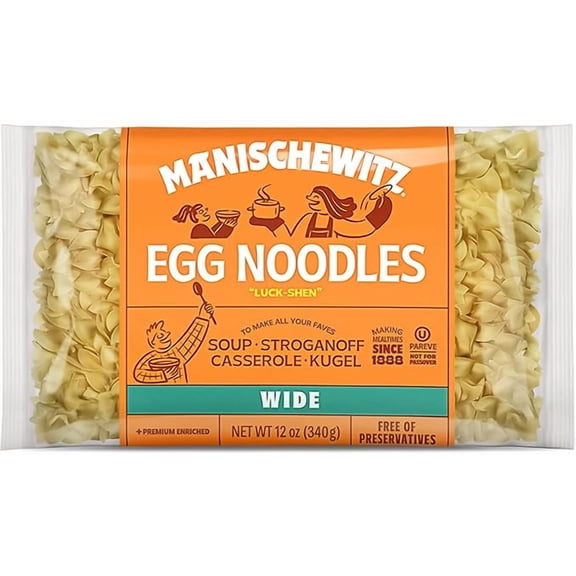 Wide Egg Noodles, 12 Oz