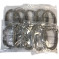 thumbnail image 1 of Pack of 10 10' ft Cat5E Patch LAN Network Ethernet Cables STP SHIELDED 350mMHz, 1 of 2