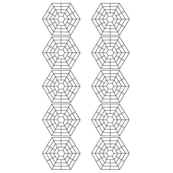 Pack of 10/20 Pond Protectors Plastic Hexagons Pond Guard Netting Floating on Water Resist Herons Cats Seabirds Hunting
