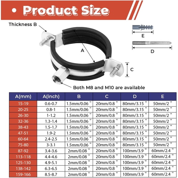 (Pack of 10) 3/4 Inch PEX Poly 90 Degree Bend Support | Poly Tubing, Reinforced Clamps, Pipe Holder, With Nail Tab