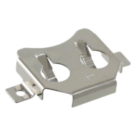 Pack of 10 3000 Connector Battery Retainer Coin, 12.0mm 1 Cell SMD (SMT) Tab