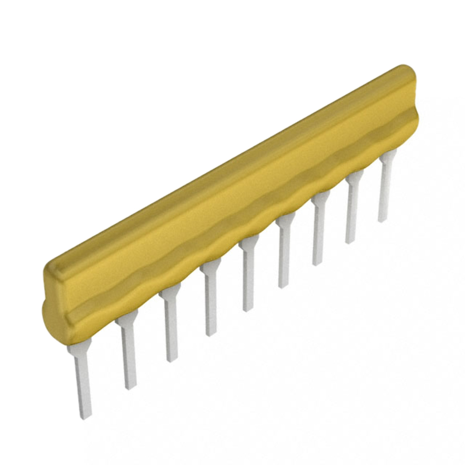 Pack of 10 4609X-101-202LF Resistor Networks Arrays 8 RES 2K OHM 9SIP ...