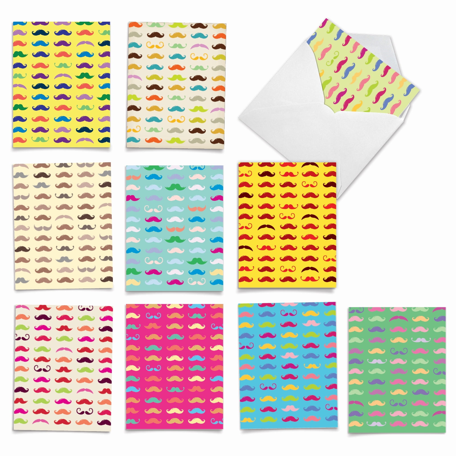 Pack of 10 All Occasion Blank Note Cards with Envelopes (4 x 5.12 Inch ...