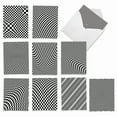 thumbnail image 1 of Pack of 10 All Occasion Blank Note Cards with Envelopes (4 x 5.12 Inch) - VERTIGO, 1 of 6