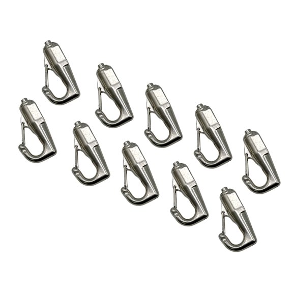 Pack of 10 Artwork Hanging Hooks for Stability Stainless Steel Picture Hangers