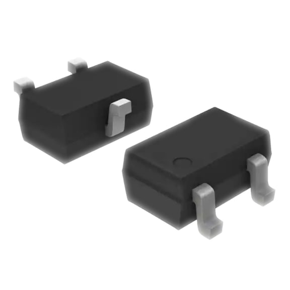 Pack of 10 BAV70WT1G Diode Array Dual 1 Pair Common Cathode Standard 100V 200mA Surface Mount SOT323 :RoHS, Cut Tape