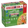 thumbnail image 1 of (Pack of 10) Bumble Bee Chunk Light Tuna in Water, 5 oz cans, 1 of 9
