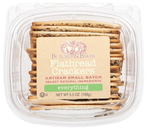 Pack of 10 Butcher & Baker Everything Crackers 5.5 oz