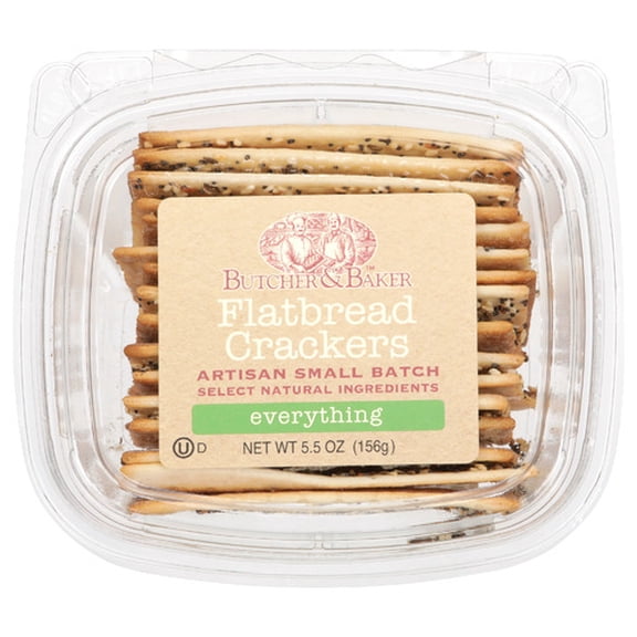 Pack of 10 Butcher & Baker Everything Crackers 5.5 oz