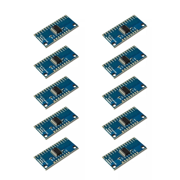 Pack of 10 CMOS 16CH Multiplexer Module With Fast Speed Performances and ESDs Protections for Electronics