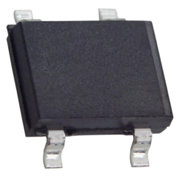 Pack of 10 DF02S Rectifier Bridge Diode Single 200V 1A 4-Pin SDIP SMD: Tube, RoHS