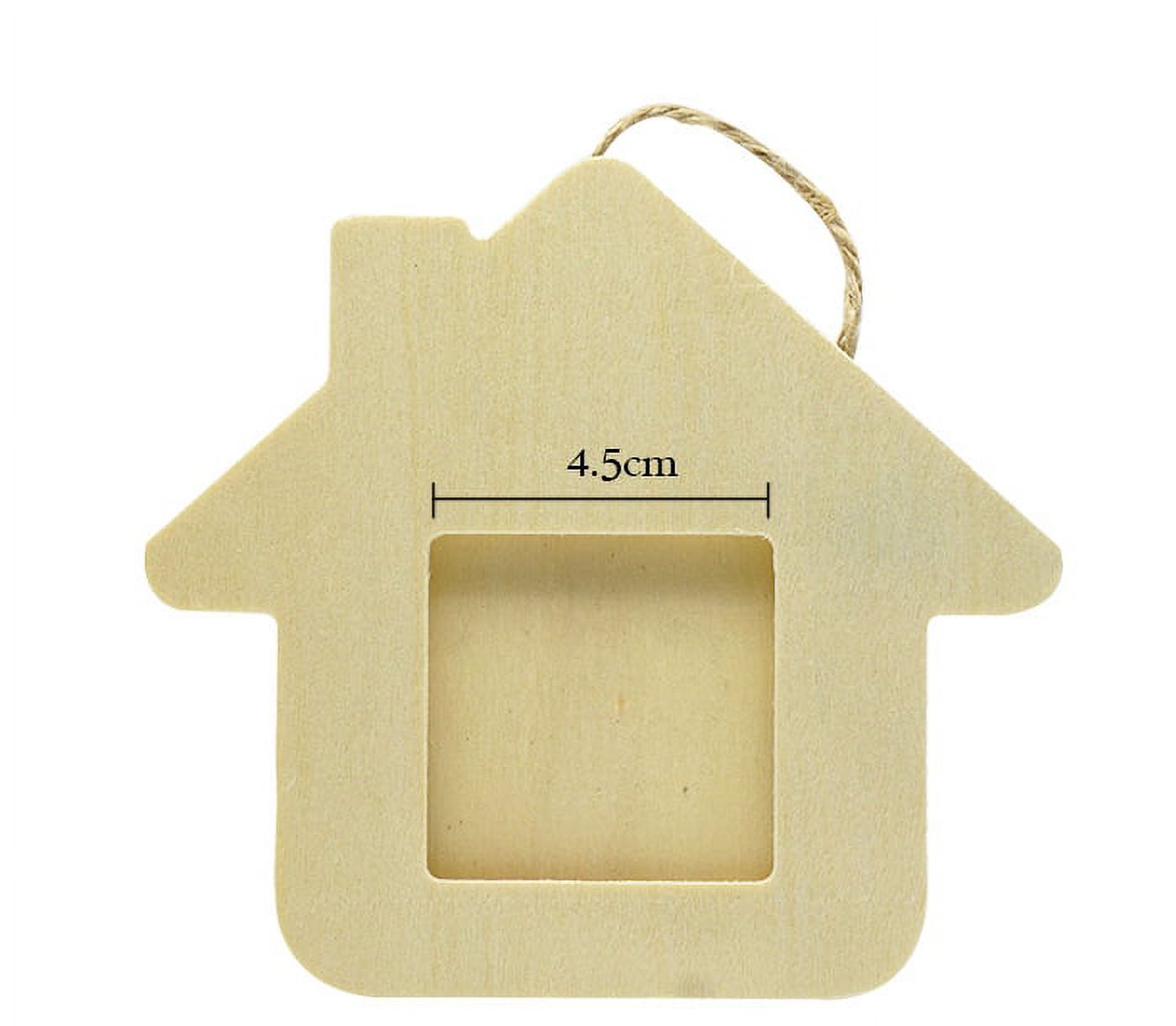 Pack of 10 DIY Wooden Photo Frames Graffiti Hanging Photo Frames Mini