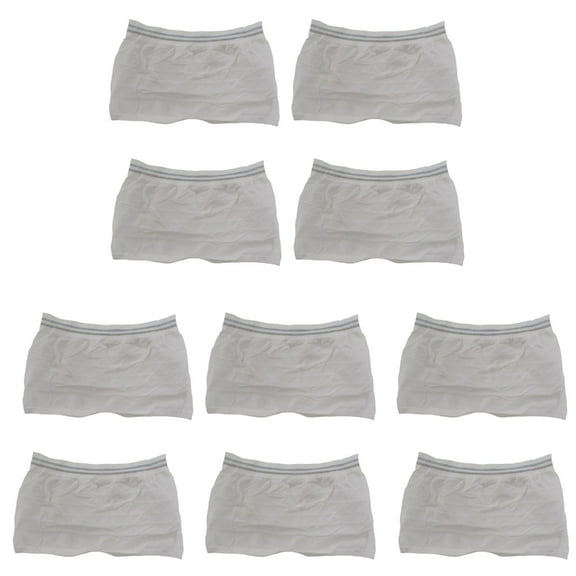 Pack of 10 Disposable Underwear Mesh Surgical Pants for Postpartum Hospital Use
