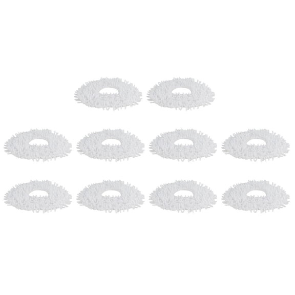 Pack of 10 Efficient Mop Pads for J3/J4/J4lite/J5 Robot Vacuum Cleaner Easy Replace Sweeper Cloth Cleaning Tool Supplies