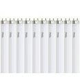 (Pack of 10) F17T8/735 24" 17Watt Straight T8 Fluorescent Tube Light