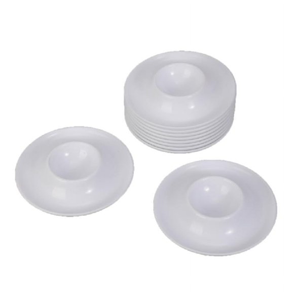 Pack of 10 Food Grade Eggs Trays Dishwasher Safe Eggs Coddler Cups With Base For Serving Breakfast Kitchen Accessories