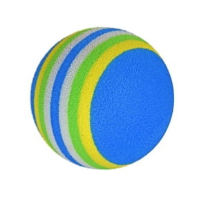 Pack of 10 Golf Training Balls Golf Rainbow Balls Golf Practicing Balls Rainbow Foam Balls for Golf Swing Training Balls