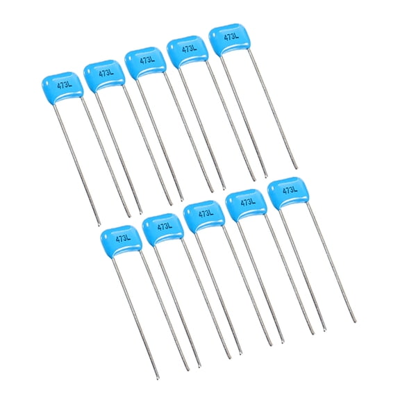 Pack of 10 Guitar Tone Capacitors Set 473L for Elevating Sound Output Quality and Reduced Noise in Musical Instruments