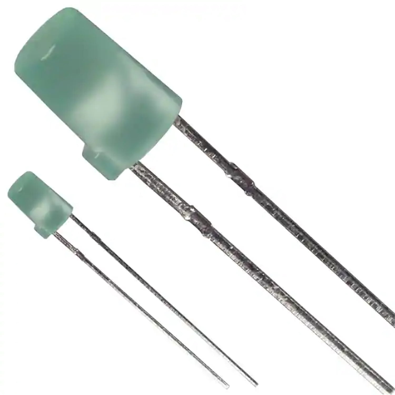 Pack of 10 HLMPM551 LED Uni-Color Green 565nm 2Pin 2.3V Radial ...