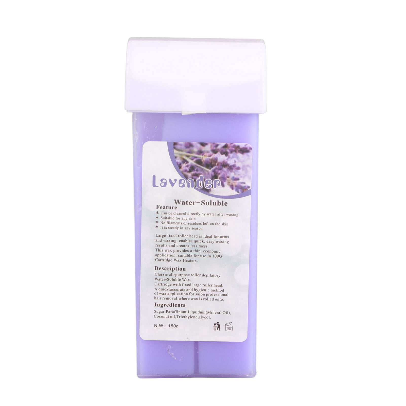 Pack of 10 Hair Removal Wax Strong Viscosity Lavender Hair Removal Wax for Arms Legs Underarms