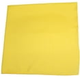 thumbnail image 1 of Pack of 10 Handkerchiefs, Large Pocket Squares For Mens (Yellow), 1 of 2