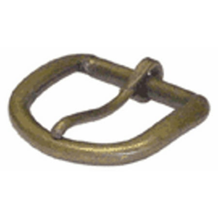 Pack of 10 Horse Saddle Tack Hardware Coined Buckle 1-1/2" Nickle Bridle Tack 403WC173N