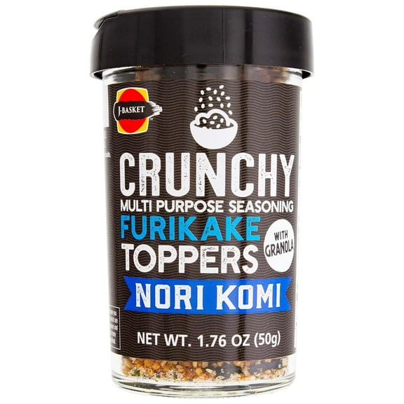 (Pack of 10) J-Basket Furikake Seaweed Nori Crunch 1.76 oz