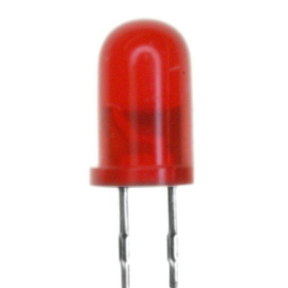 Pack of 10 L53HD Red 660nm LED Indication - Discrete 2.25V Radial