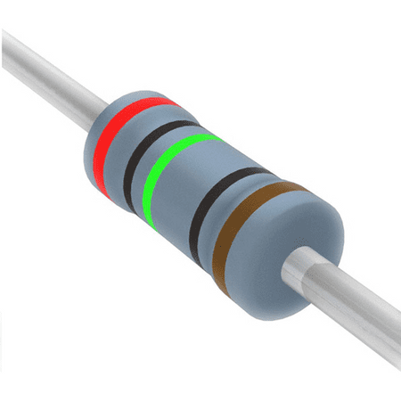 Pack of 10 MFR-25FBF52-205R Metal Film Resistor 205Ohm 1/4W 1% Axial, RoHS