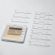 Pack of 10 Made of Hardened-Acrylic 1/4" Router Table Set Up Bars Replace for Woodworking Precision Tool Set