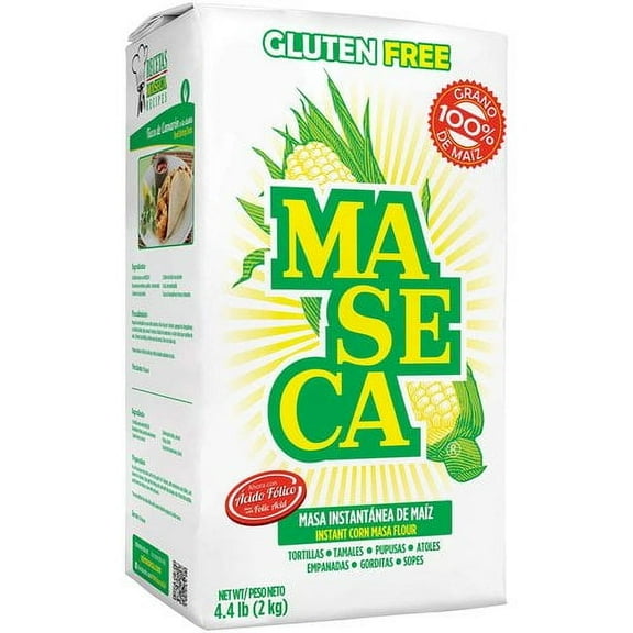 Pack of 10, Maseca Instant Corn Masa Flour, 4 lb