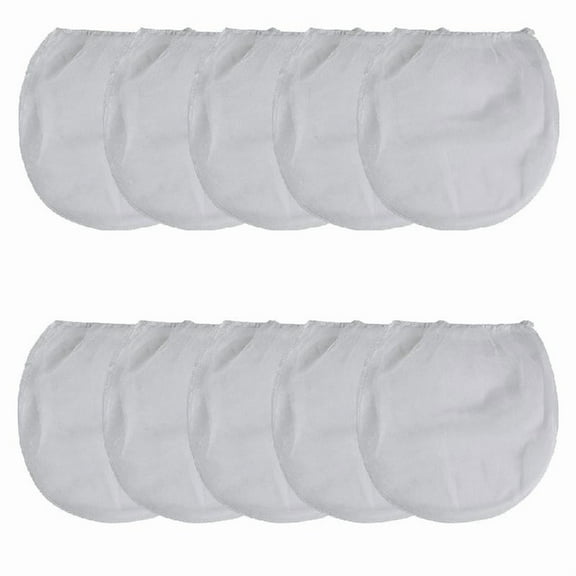 Pack of 10 Mesh Strainers with Elastic Top Opening for Smooth Paint Application