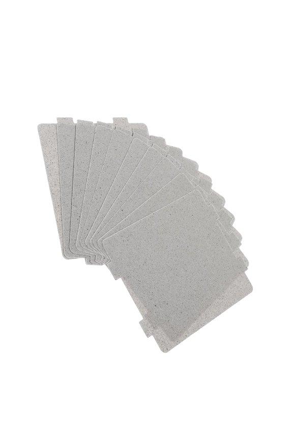 Pack of 10 Microwave Mica Sheet Electrical Safety Shield Cuttable Mica Sheets