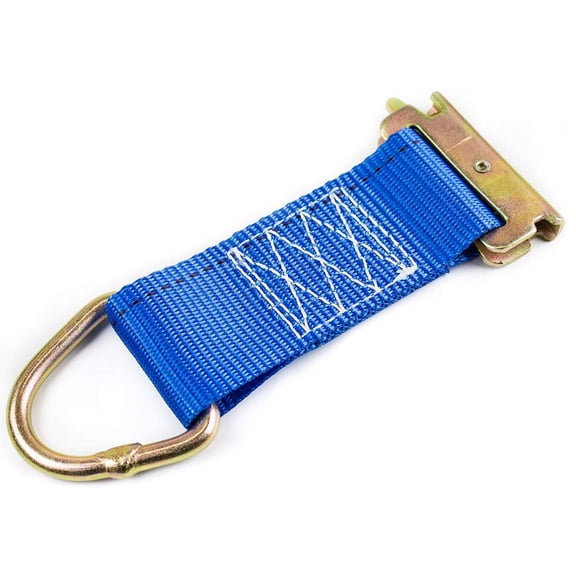 (Pack of 10) NK NK-ERTO 2" x 6" E Track Rope Tie Offs for Cargo Trailers, Enclosed Vans