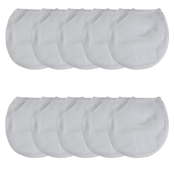 Pack of 10 Nylon Meshs Strainers with Elastic Top Opening Suitable for Smooth Paint Application Gardening Hydroponic Use
