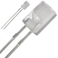 thumbnail image 1 of Pack of 10 OVLLR8C7 Red 623nm LED Indication - Discrete 2V Radial :RoHS, 1 of 2