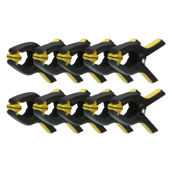 Pack of 10 Portable Sturdy Small Spring Clamp Home Accessory for Backdrops Stand Photography and Craft Projects