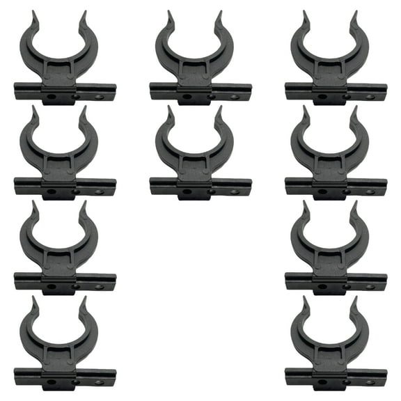 Pack of 10 Practical Kitchen Baseboards Clip Without Screws Adjustable Holders for 32 42mm Cabinet Legs